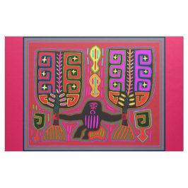 Tecido de Designer Indígena Tribal de San Blas