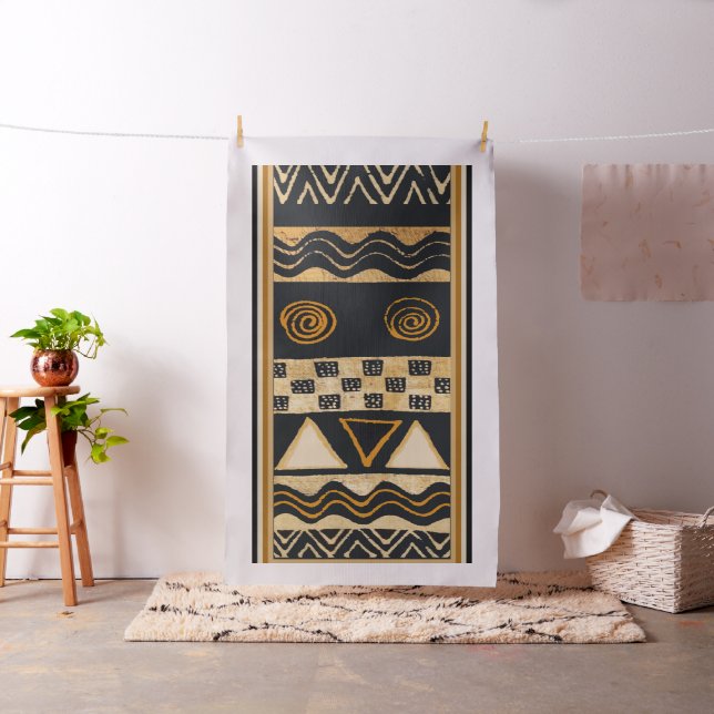 Tecido de Designer Tribal Africano (In Situ)