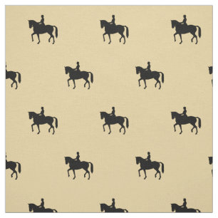 Tecido de Dressage Creme Equestre Impresso por Met