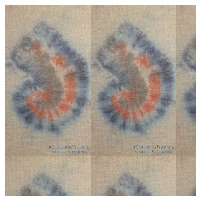 Tecido de empilhamento empilhado Tie-Dye (Detalhe)