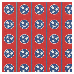 Tecido de Estado da Tennessee Flag & America/Moda