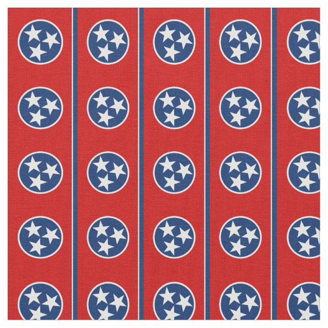 Tecido de Estado da Tennessee Flag & America/Moda  (Detalhe)