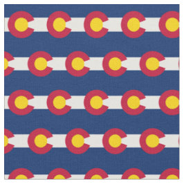 Tecido de Estado do Colorado Flag & America/Moda d