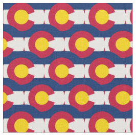 Tecido de Estado do Colorado Flag & America/Moda d