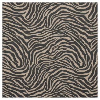 Tecido de Estampa Animal com Padrão de Zebra por M