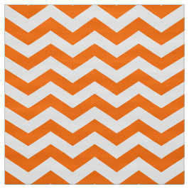Tecido de Estofamento Chevron Laranja Por Metro