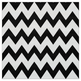 Tecido de Estofamento Chevron Preto e Branco