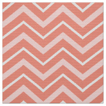 Tecido de Estofamento Coral Chevron