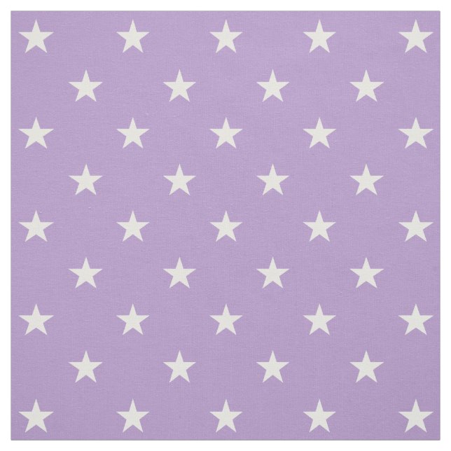 Tecido de Estrelas Roxas (Modelo)