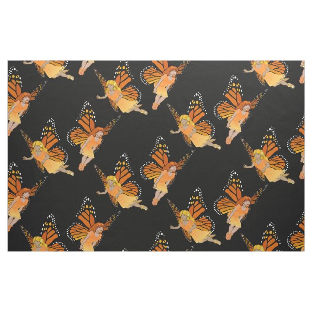 Tecido de Faerie Art Borboleta Fada Tecidos (Fat Quarter)