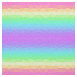 Tecido de faixas geométricas do arco-íris