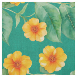 Tecido de flores de Impressão Ilima havaiana