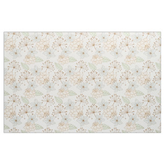 tecido de flores de primavera