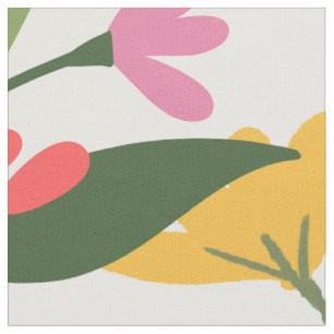 Tecido de Flores Silvestres