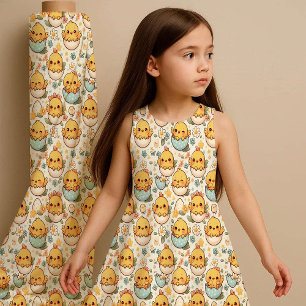 Tecido de Frango de Páscoa Fofo – Primavera de Fra