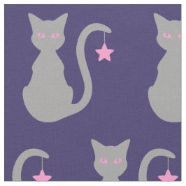 Tecido de Gato Cinza