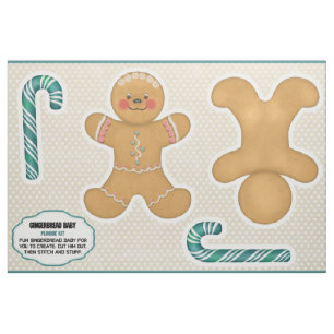 Tecido de Gingercake Cut e Sew Plushie