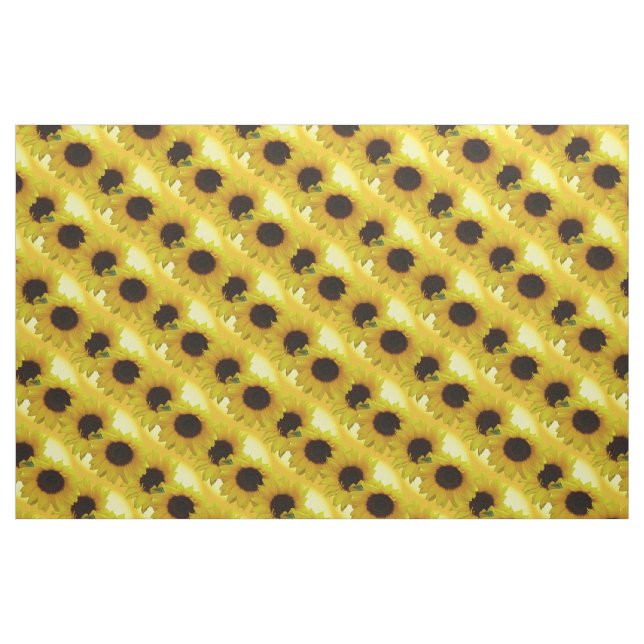 Tecido de girassol Algodão de Tecido de girassol o (Fat Quarter)