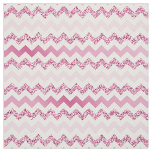 Tecido de Gradação Rosa-Chevron