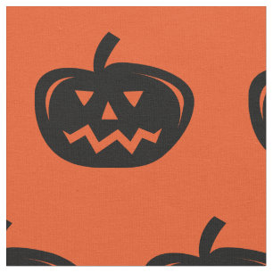 tecido de Halloween com impressão de esculpimento