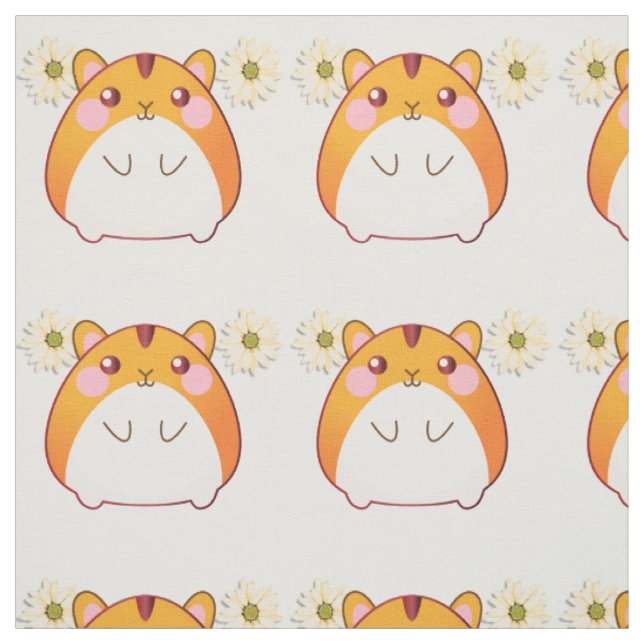 Tecido de Hamster de Kawaii Cute (Modelo)