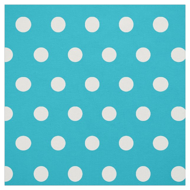 Tecido de hobby do padrão polkadoise e branco (Modelo)