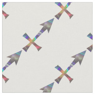 tecido de holograma sagitário