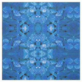 Tecido de Hydrangea azul
