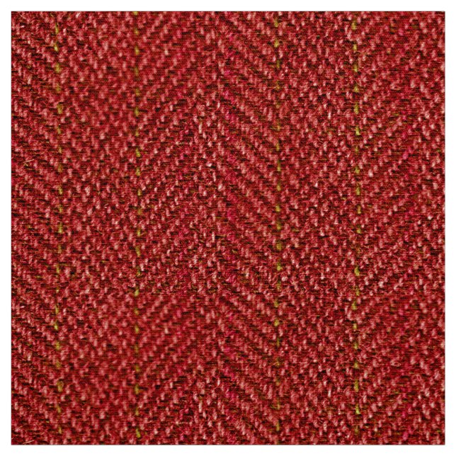 Tecido de Imagem Tweed Vermelho (Modelo)
