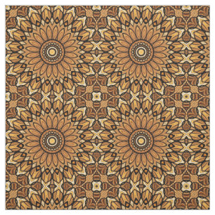 Tecido de Impressão girassol dos anos 70