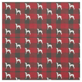 Tecido de Joann da verificação do búfalo do galgo