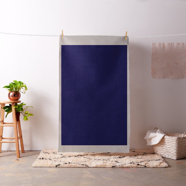 Tecido de Linho Azul-Marinho | Decoração Moderna d (In Situ)