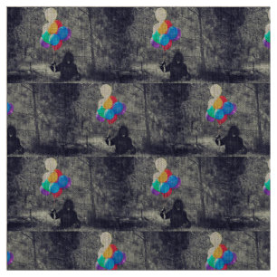 tecido de macacos de aniversário