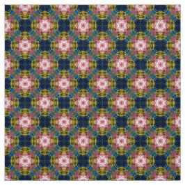 Tecido de Mobiliário Branco Azul Glitch2