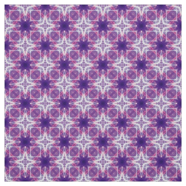 Tecido de Mobiliário Branco Azul Glitch2 (Modelo)