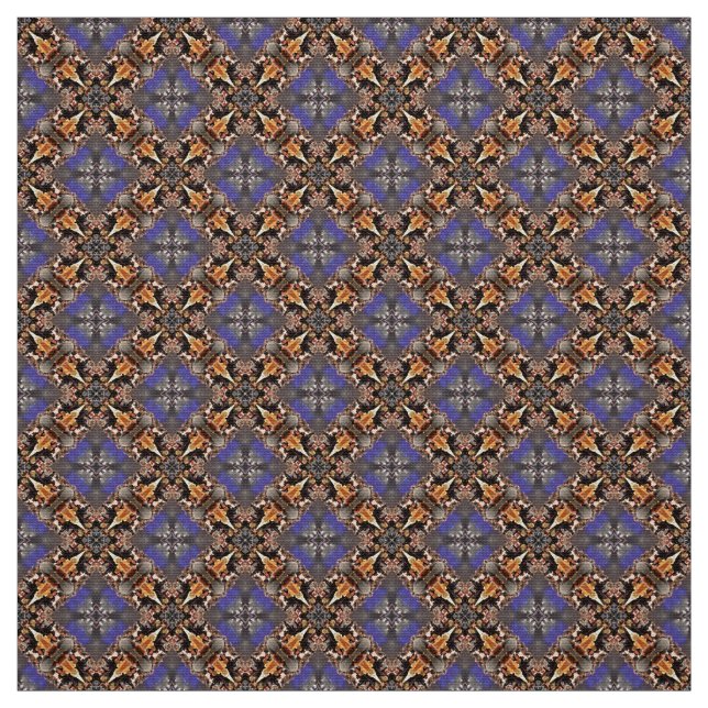 Tecido de Mobiliário Castanho Azul 2 (Modelo)