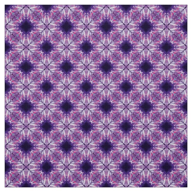 Tecido de Mobiliário Púrpura Azul Glitch2 (Modelo)