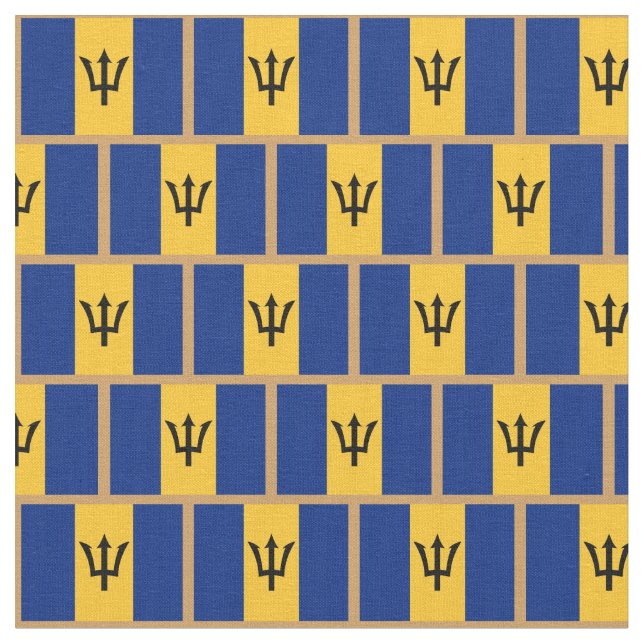 Tecido de moda Barbados Flag & Barbados /esportes (Detalhe)