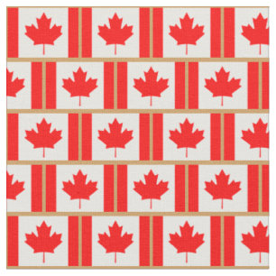 Tecido de moda Canadense Flag & Canada / esportes