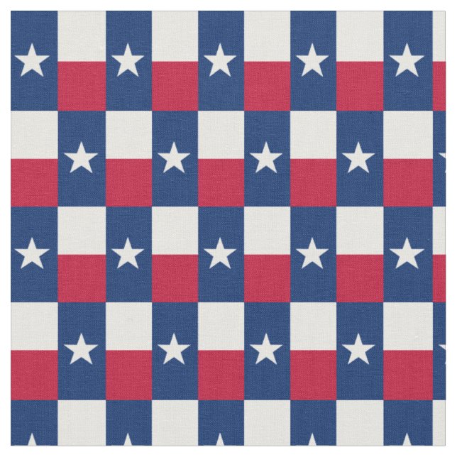 Tecido de moda TEXAS Flag & America/USA (Detalhe)