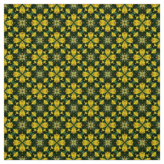 Tecido de móveis amarelo verde brilhante2 (Modelo)