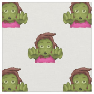 tecido de mulher zombie emoji