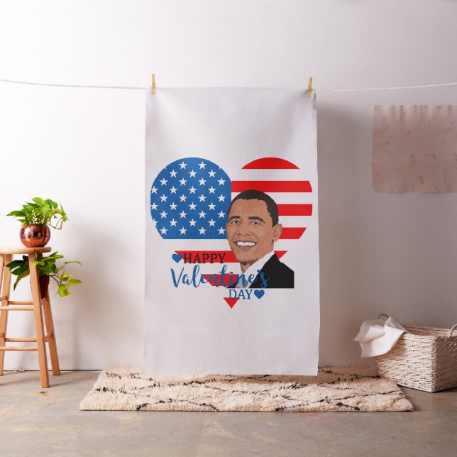 tecido de namorados barack obama (In Situ)