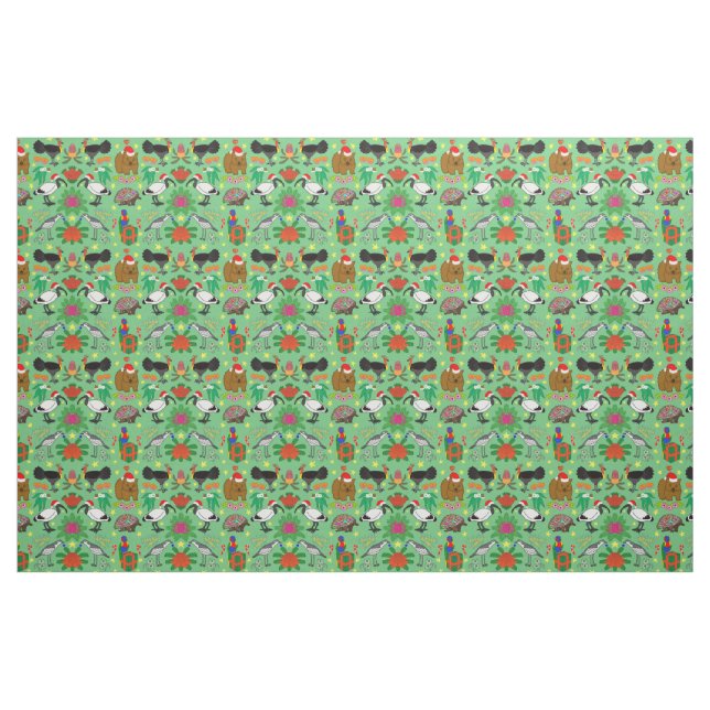 Tecido de Natal Aussie (Fat Quarter)
