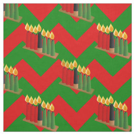 tecido de natal chevron kwanzaa xmas