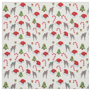 Tecido de Natal italiano Greyhound Joann Tecido