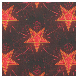 tecido de néon do demónio