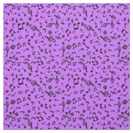 Tecido de Notas de Música