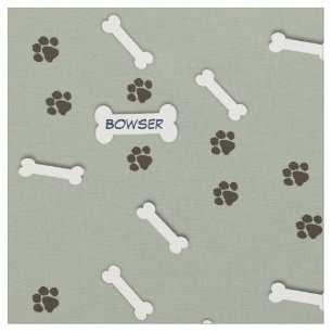 Tecido de Osso do Cão Personalizado