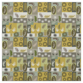 Tecido de padrão abstrato